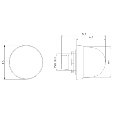 Luz piloto integrada 8WD5300-1AC SIEMENS - Imagen 3