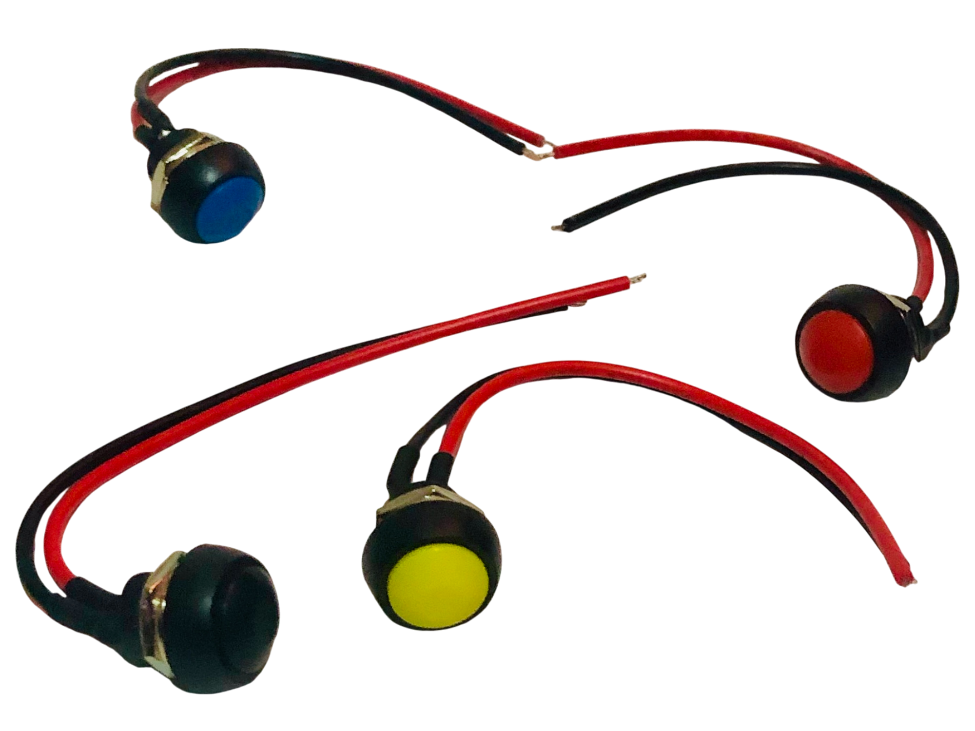 Botones Pulsadores Redondos PBS-33B-5C - Imagen 3