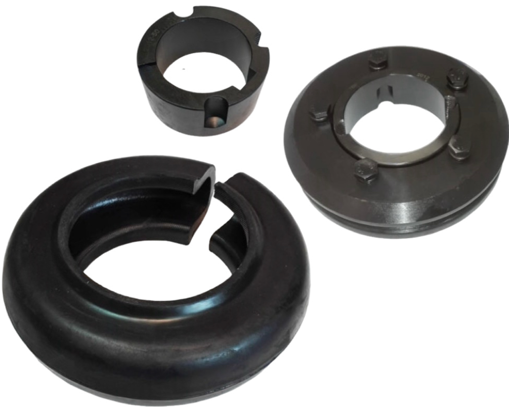 Acoplamiento completo de eje intercambiable con Fenner F70 (AFM)