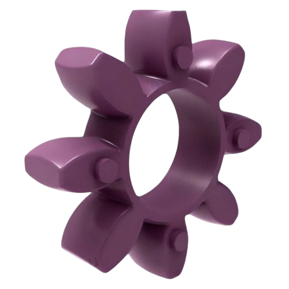 Acoplamientos ROTEX – Inserto Spider T-PUR® 98 Shore A (Color Lila) – Tamaños 24, 28, 38, 42, 48, 55, 65